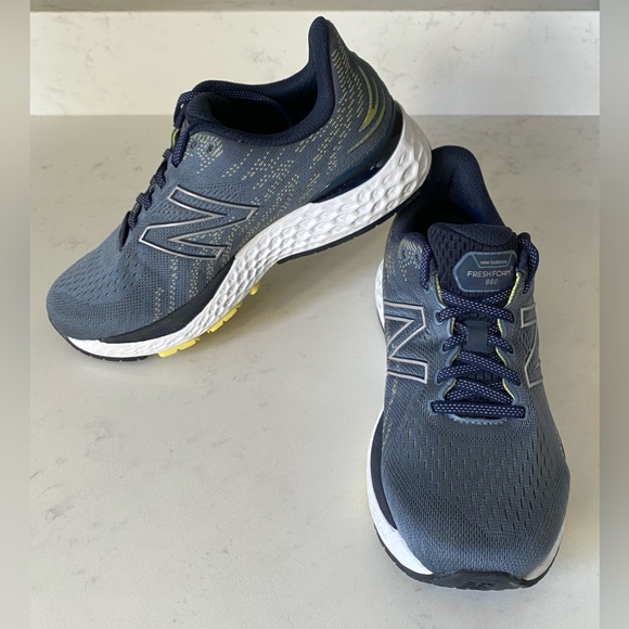 New Balance FF Fresh Foam X 880 V11 Running Shoes Gray Grey Mens 7.5 Womens 9 4E - Picture 2 of 13